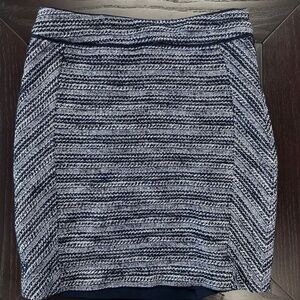 *WHBM* Blue x White Fashion Skirt Size 4